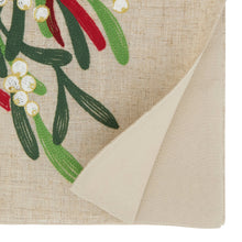 Merry Christmas Ribbon Runner 16"x70"
