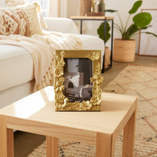 Gold Resin Boho Spring Time Frame, 4x6 in.