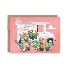 Birthday Wishes Truck Card
