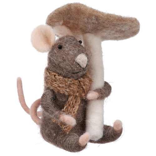 Brown Mushroom Mouse Critter