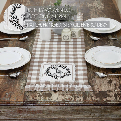 Check Vintage Hare Runner 12x36