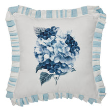 Hydrangea Ruffled Pillow 12x12