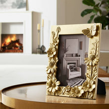 Gold Resin Boho Spring Time Frame, 4x6 in.