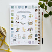 Spring watercolor workbook