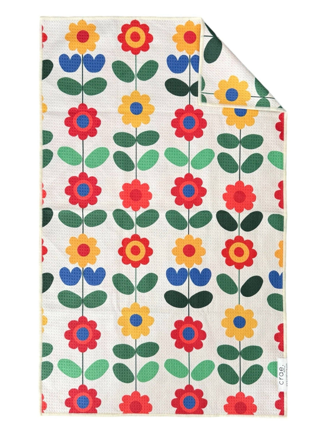 Flower Double-Sided Hand Towel