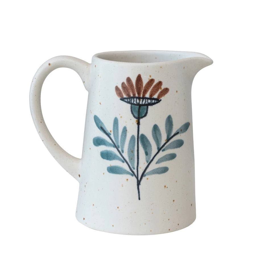 Floral Design Pitcher