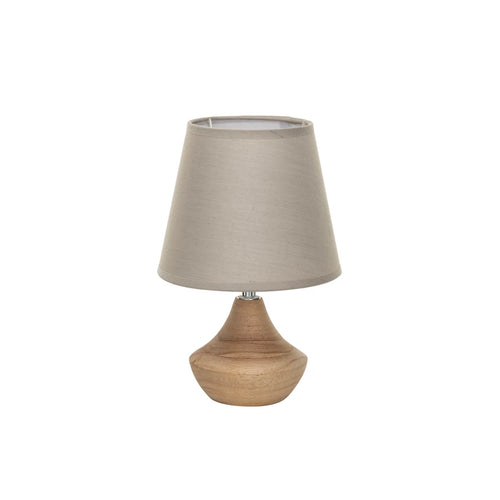 Eucalyptus Wood Table Lamp