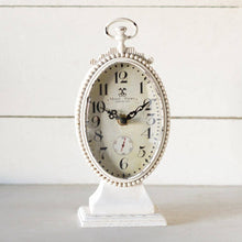 Iron White Classic Stopwatch Clock