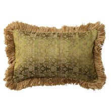 Brocade Pattern Lumbar Pillow