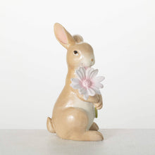 STANDING BUNNY WITH FLOWER