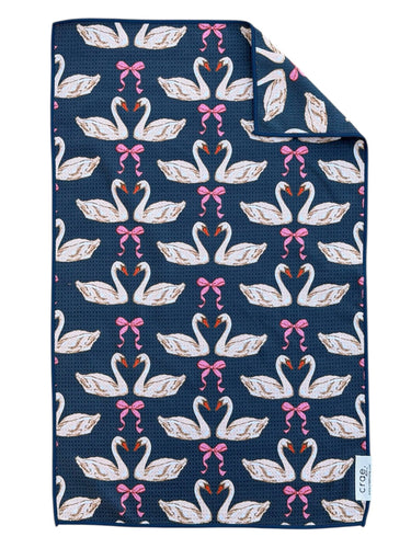 Love Birds: Double-Sided Hand Towel