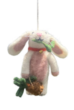 Felt ornament, super cute bunny