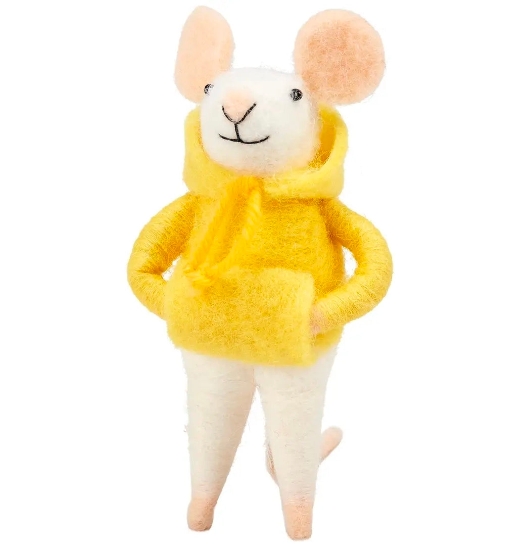 Yellow Hoodie Mouse