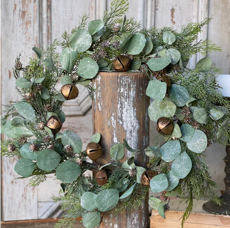 Gold Song Eucalyptus Wreath