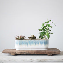 Stoneware Planter with 3 Sections