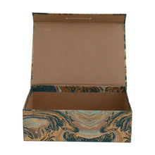Marbled Paper and Cardboard Box
