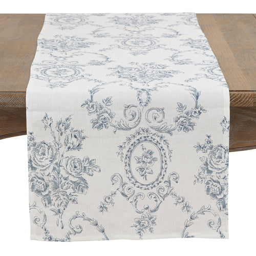 Toile Floral Runner