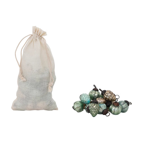 Mercury Glass Ornaments